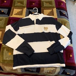 Vintage Notre Dame Russell Rugby polo shirt